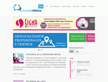 Tablet Screenshot of consultamedicasalud.com.ar